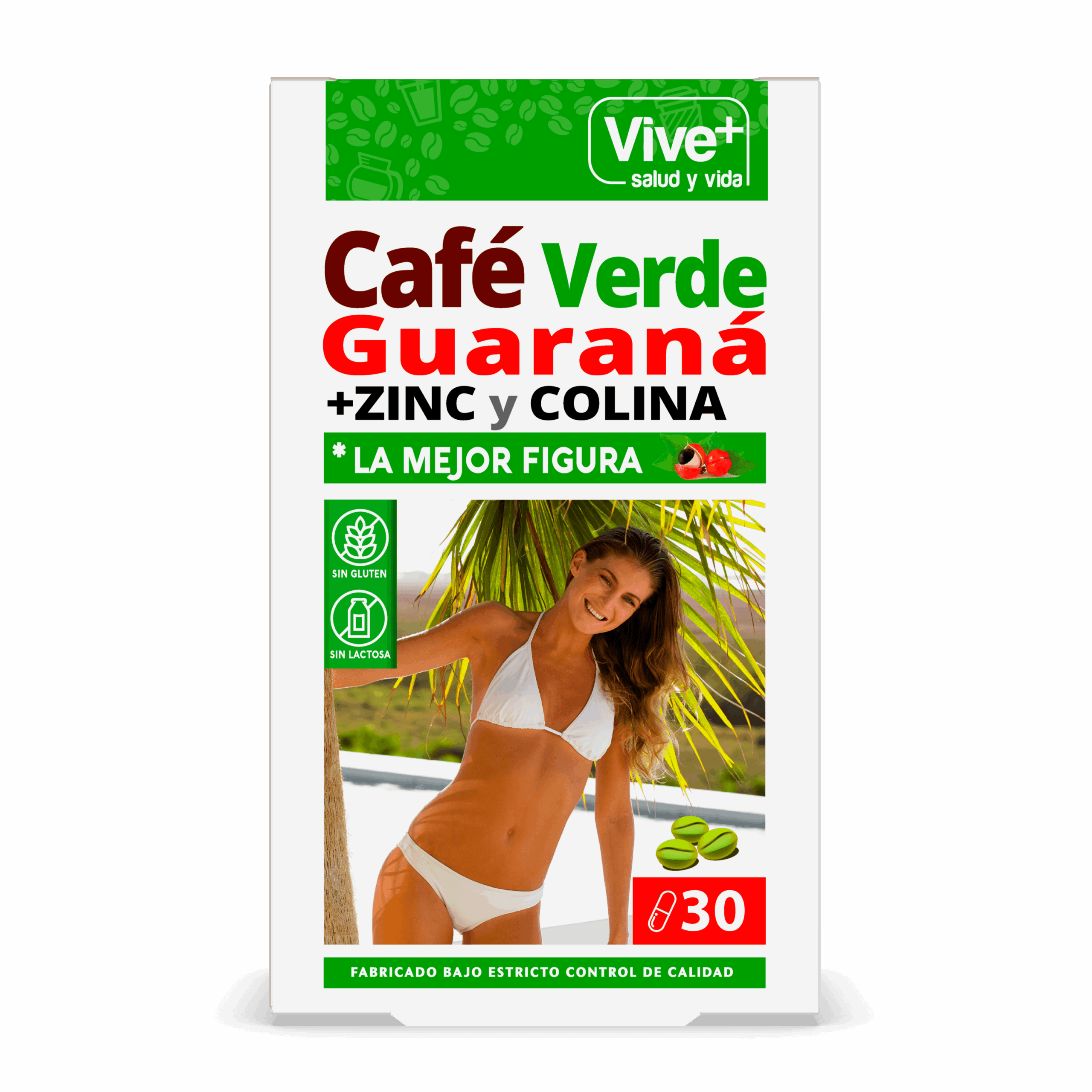 CAFÉ VERDE VIVEPLUS frontal