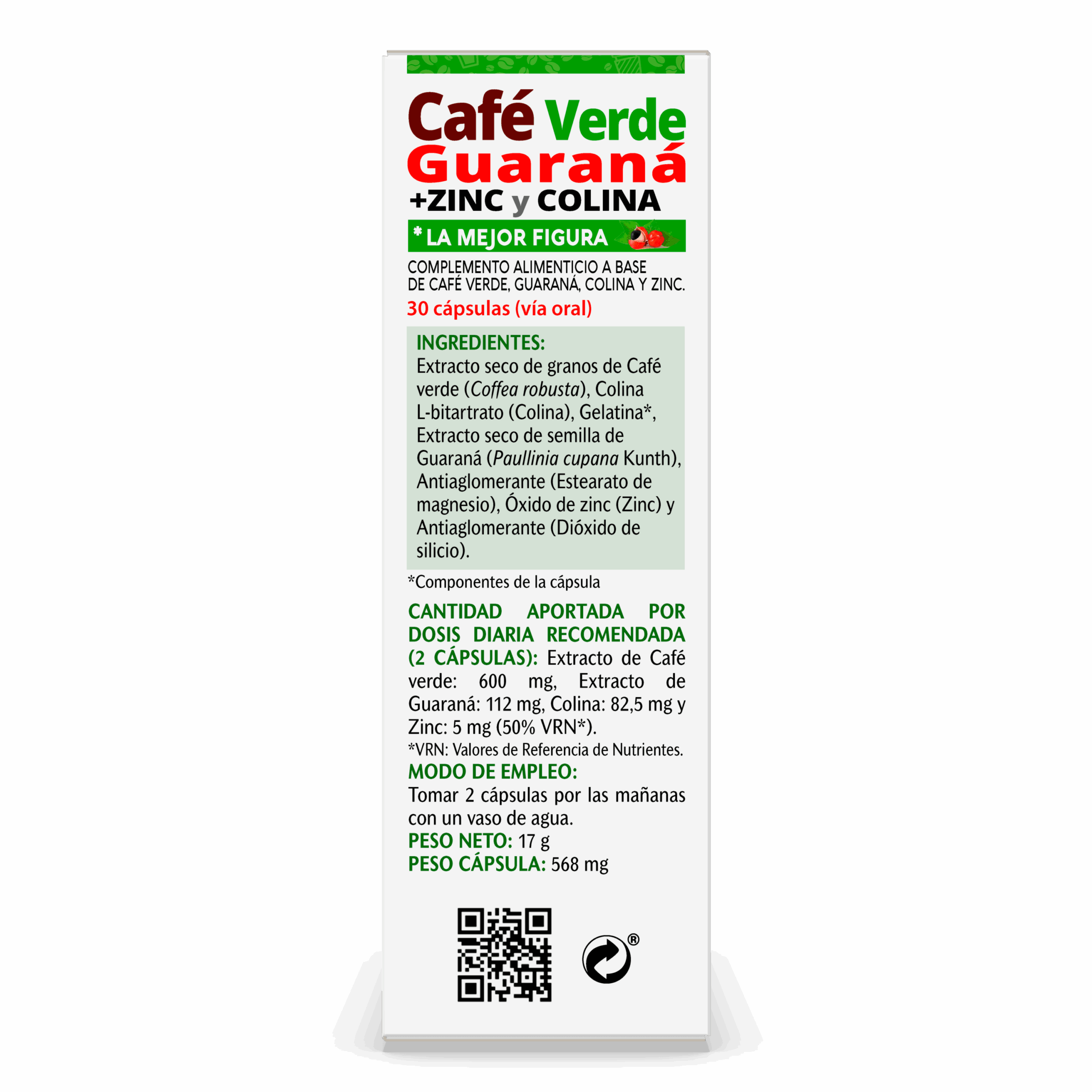 CAFÉ VERDE VIVEPLUS left
