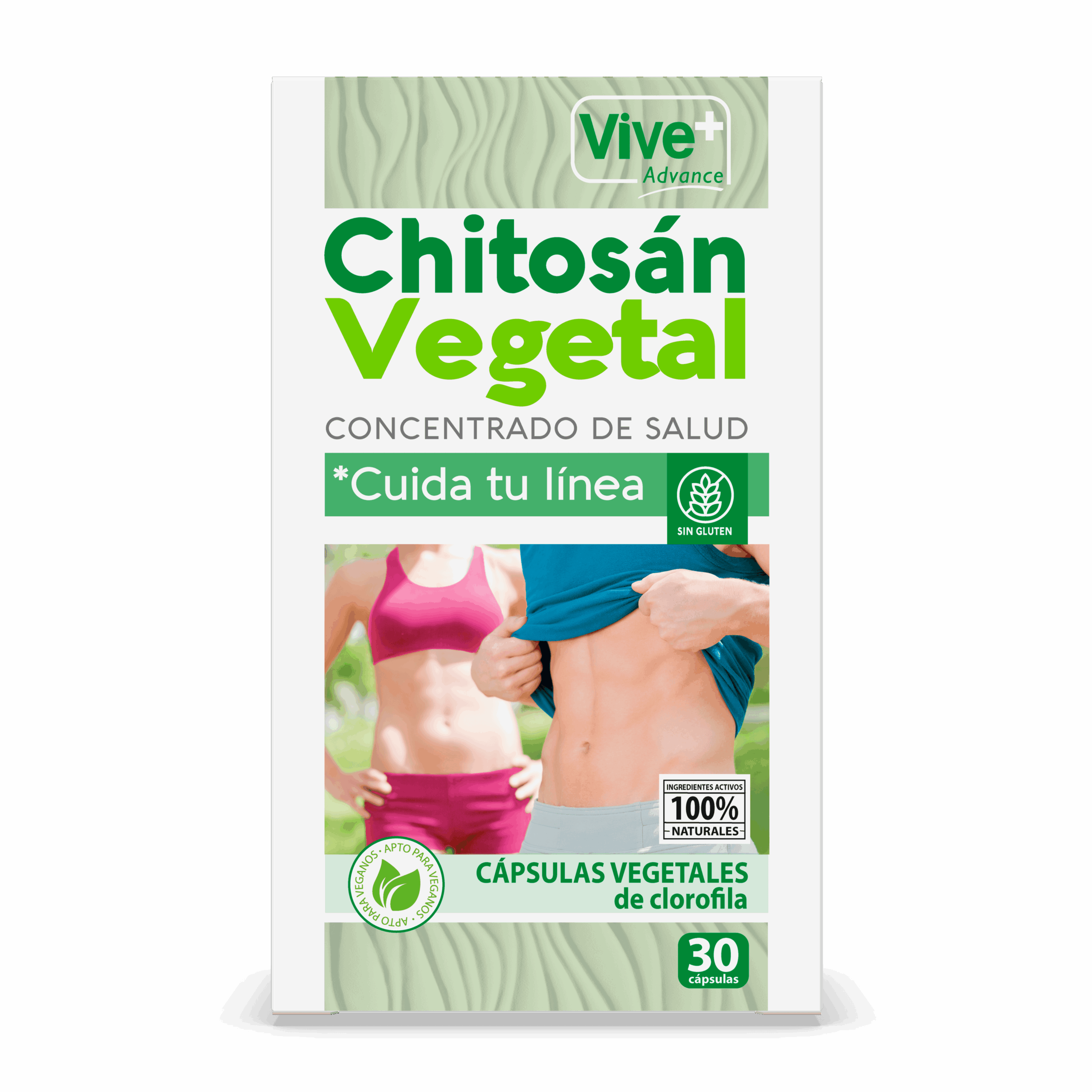 CHITOSÁN VEGETAL 30 CAPS Front