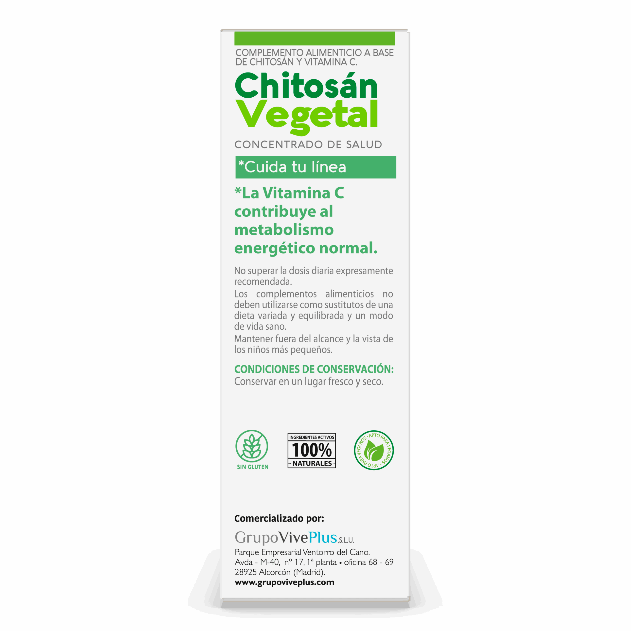 CHITOSÁN VEGETAL 30 CAPS right