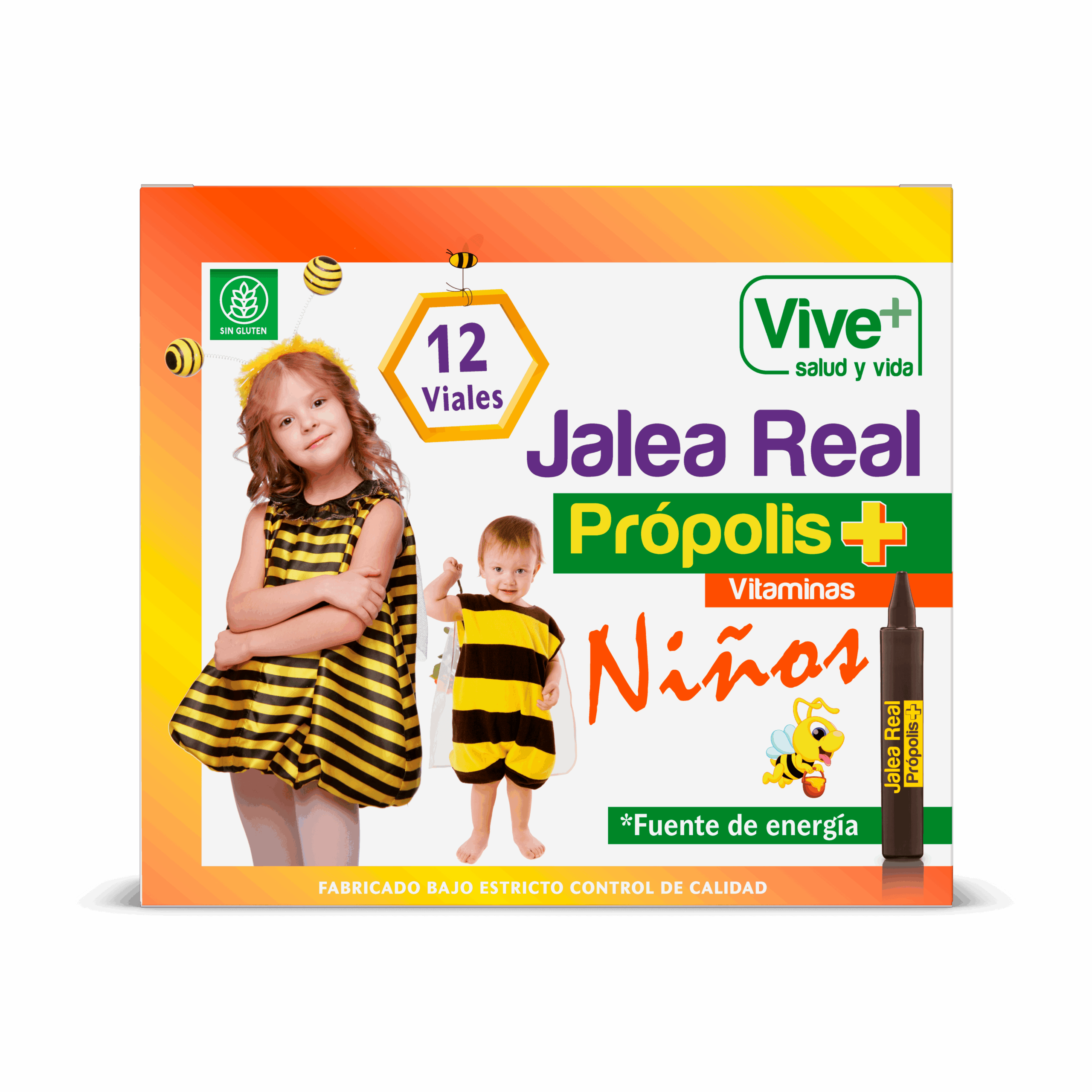 JALEA REAL NIÑOS VIVEPLUS frontal