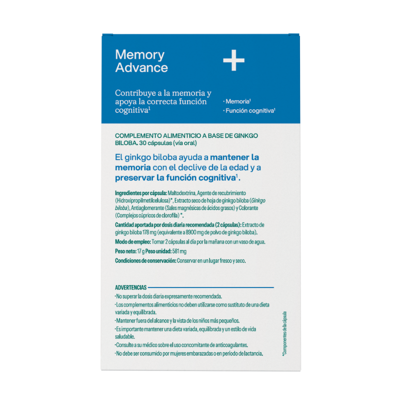 MEMORY ADVANCE_TRASERA