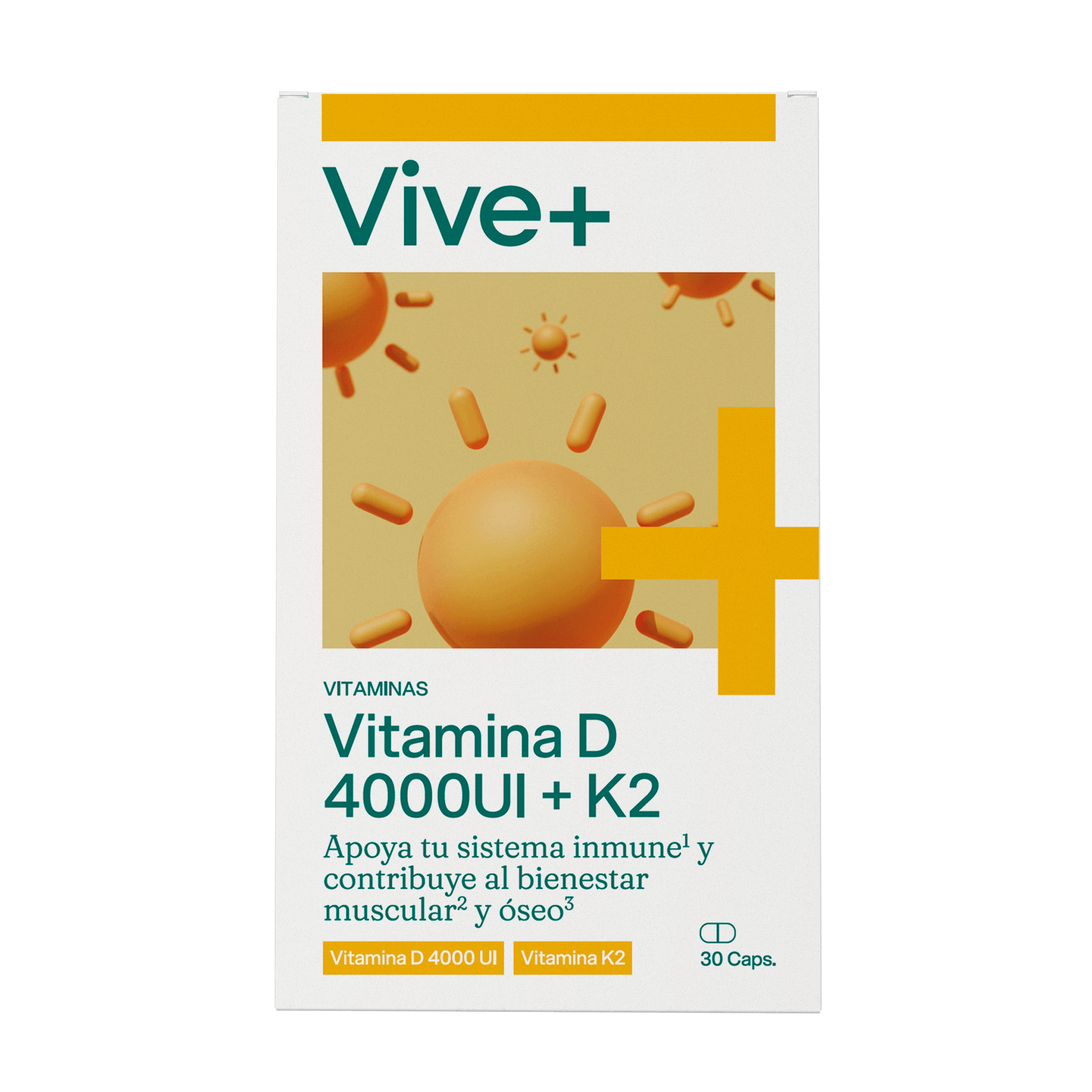 Vitamina D 4000UI + K2